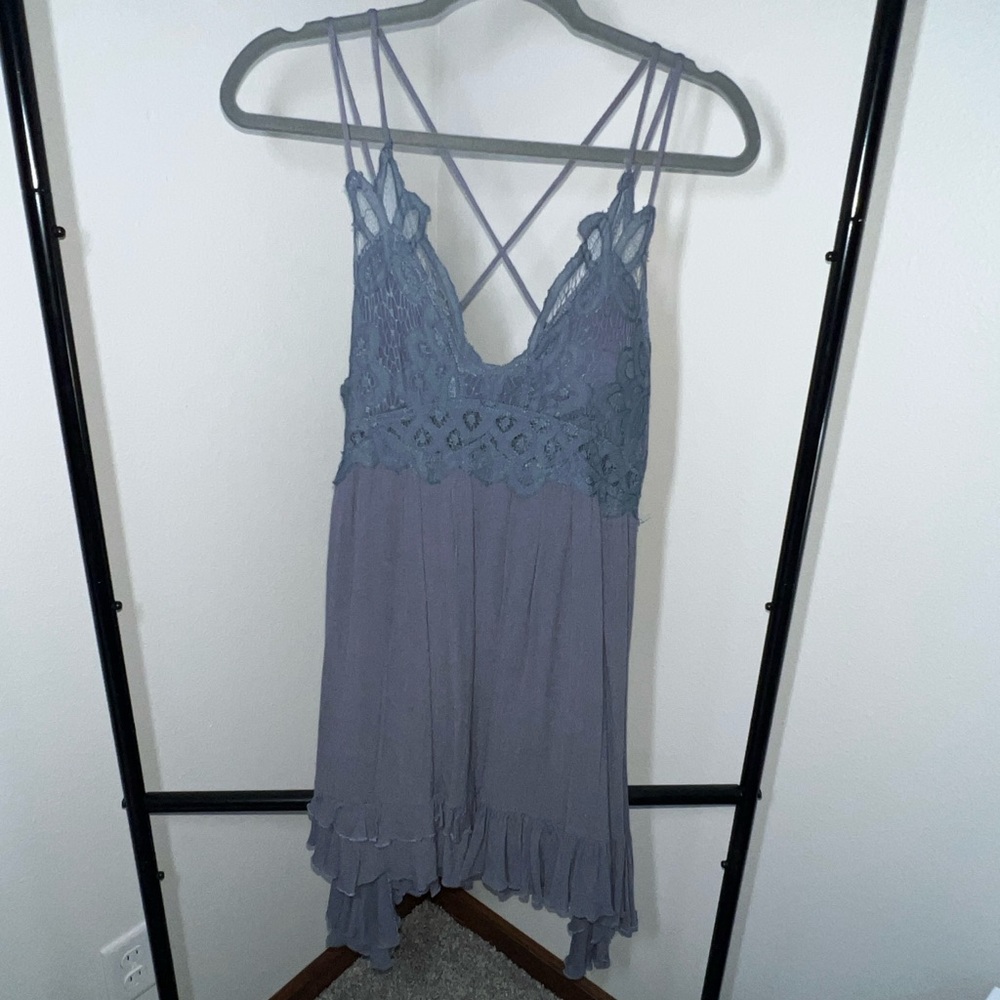 LA MIEL Lavender Mini Dress